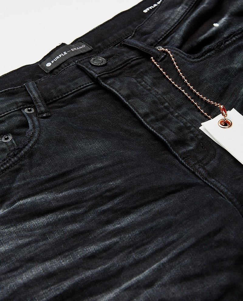Purple Brand P001 Low Rise Skinny denim - black | Garmentory