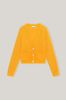 Ganni Soft Wool Cardigan - Bright Marigold - Thumbnail 1