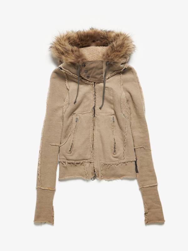 PRE - LOVED] Le Grande Bleu (L.G.B.) Beige Wool Detachable Natural