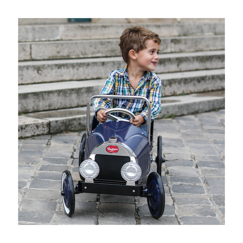 Baghera Peugeot レトロキッズカー青 Ride-On Rider - Blue – FAO Schwarz