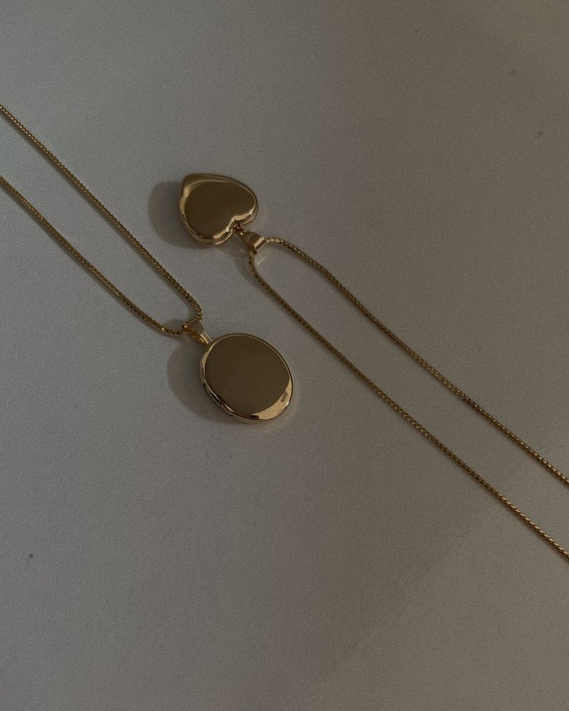 Kinn Studio Locket Maison Heart Locket Necklace On Garmentory