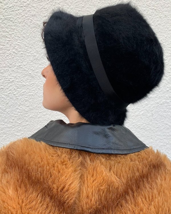 Vintage Kangol Mohair Bucket Hat 