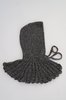 Beklina Lace Collared Hood - Marl Black - Thumbnail 4