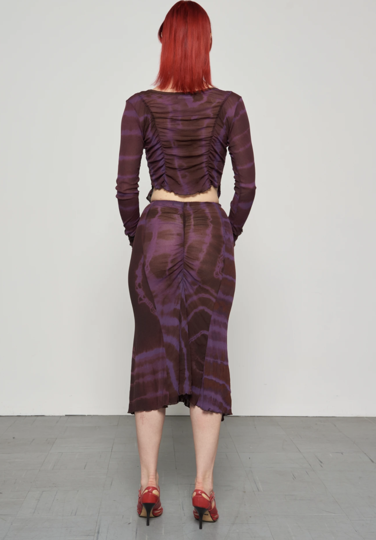 MAROSKE PEECH Butterfly Skirt -  Purple - Image 2 of 6