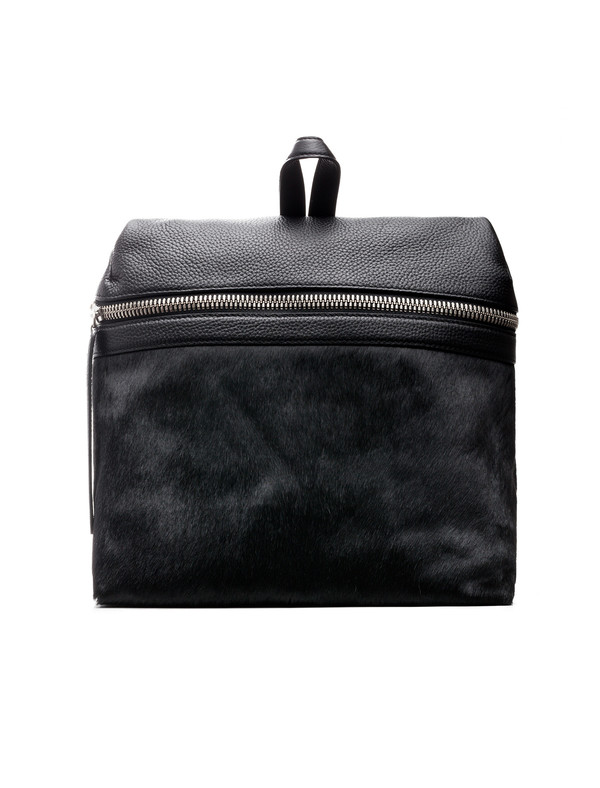 KARA small leather suede backpack Kara mini backpack Leather and zipper in perfect... | Depop main image 4
