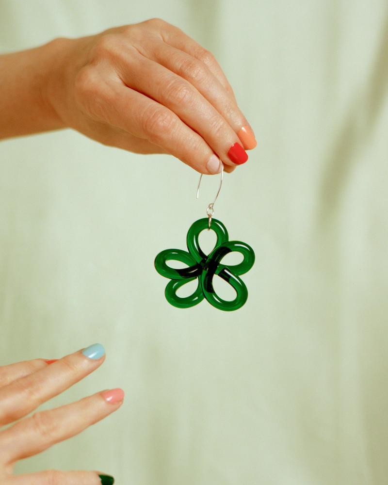 Corey Moranis Flower Earrings | Garmentory