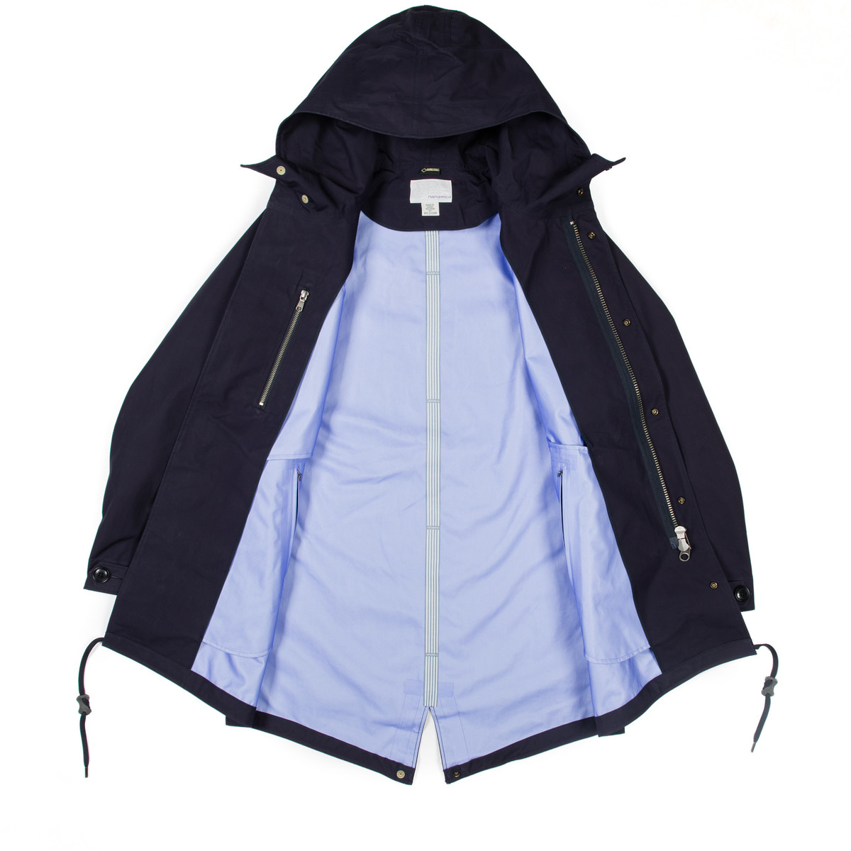 Nanamica Shell Coat Hooded Nanamica Gore Tex Shell Coat 2L GORE