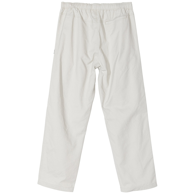 STUSSY BRUSHED BEACH PANT BONE ビーチパンツ S STUSSY - stussy brushed beach pants bone ビーチパンツの通販