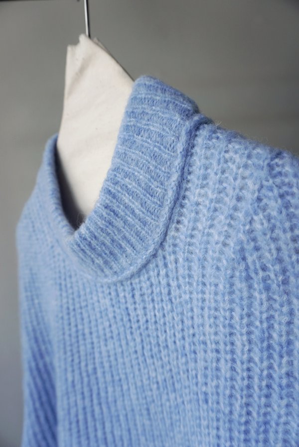 RUS WAKUSEI SWEATER -LIGHT BLUE | Garmentory