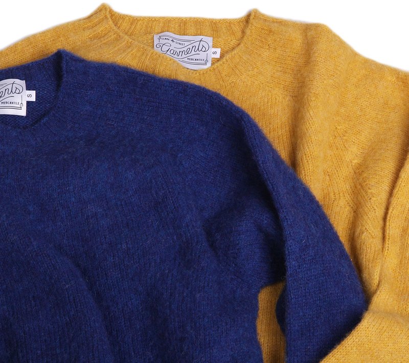 Clark Street Mercantile Brushed Lambswool Knit - Golden