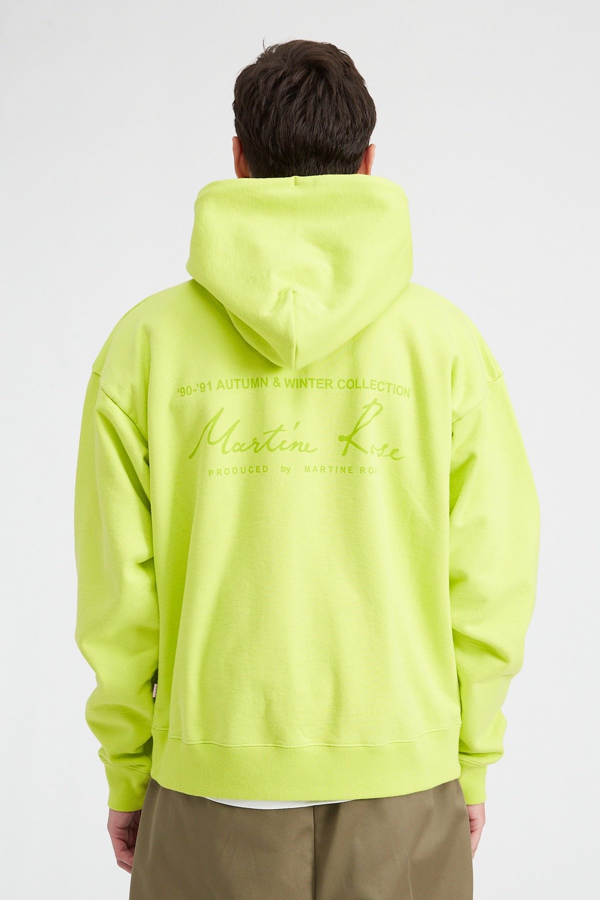 Martine Rose Classic Hoodie - Apple Green | Garmentory