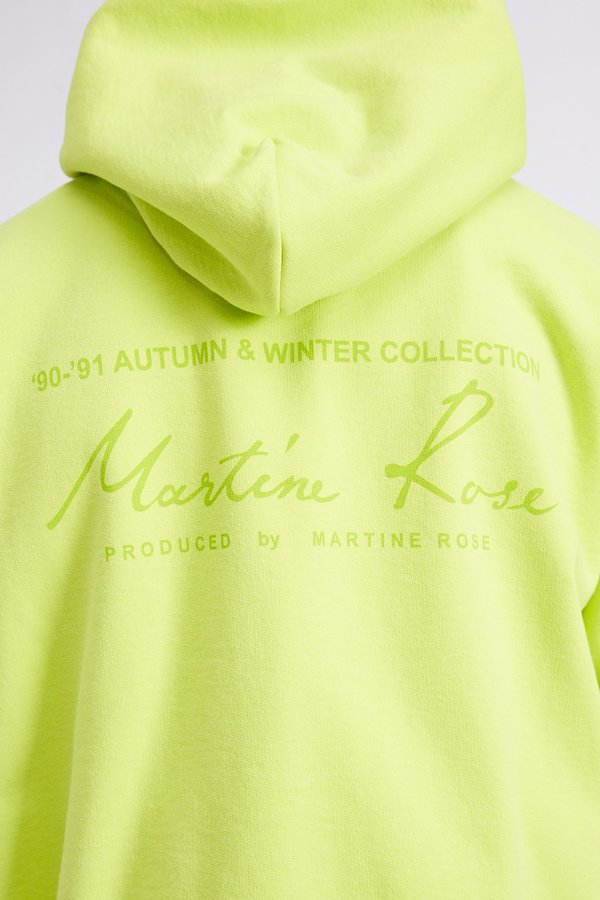 Martine Rose Classic Hoodie - Apple Green | Garmentory