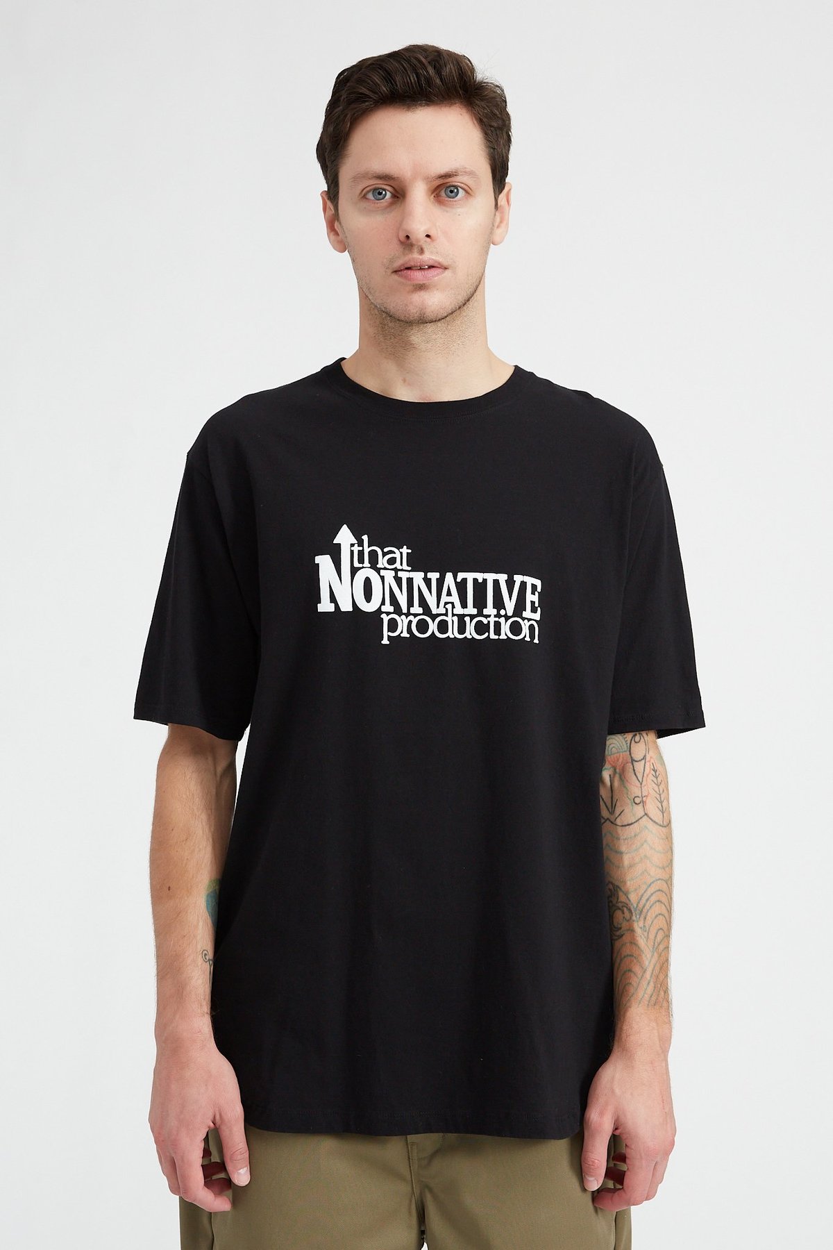 nonnative Dweller TNP 1 S/S Tee - Black | Garmentory