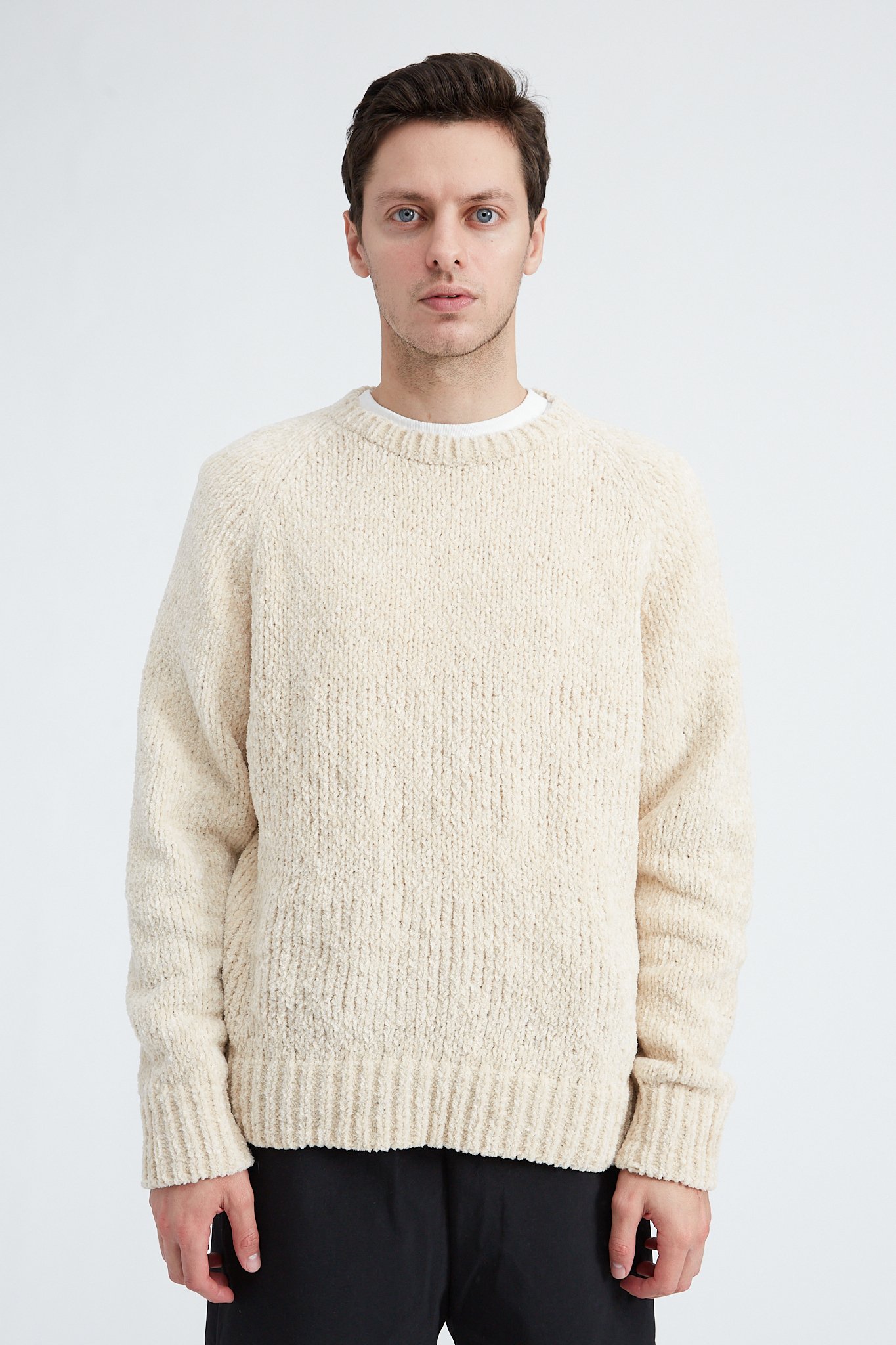 88hachihachi MOLE YARN KNIT CREW NECK 【公式通販】