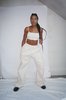 Ashley Rowe DENIM PANTS - CREAM - Thumbnail 2