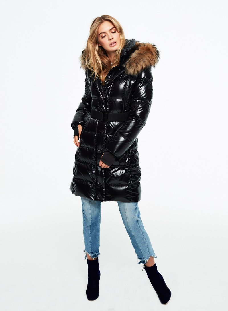 【SAM NEW YORK】☆お洒落☆FAUX FUR NALA SAM new york womens BECCA faux fur coat in ivory | SAM.