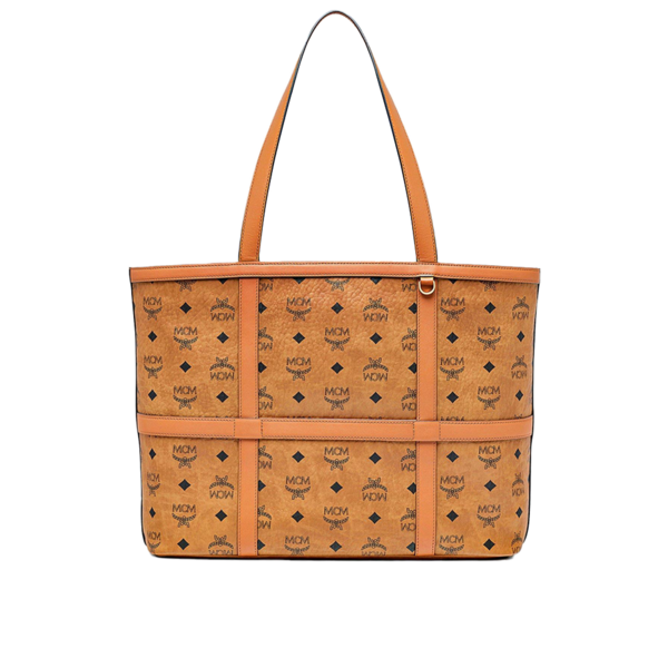 MCM Delmy Shopper Visetos Cognac MWPBSER01CO001 Garmentory