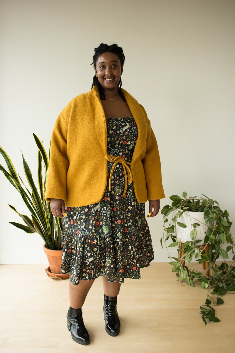 Eliza Faulkner Mara Coat Marigold Garmentory