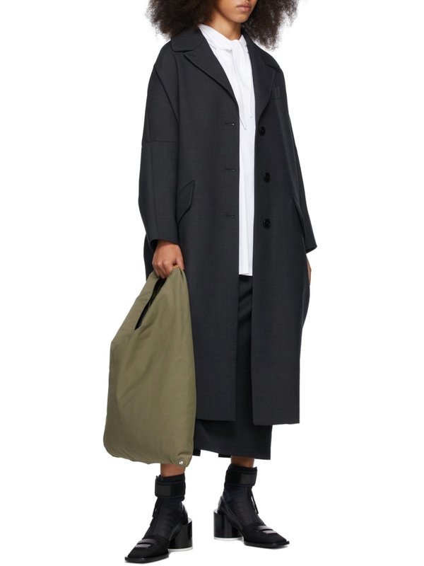 mm6 oversized coat