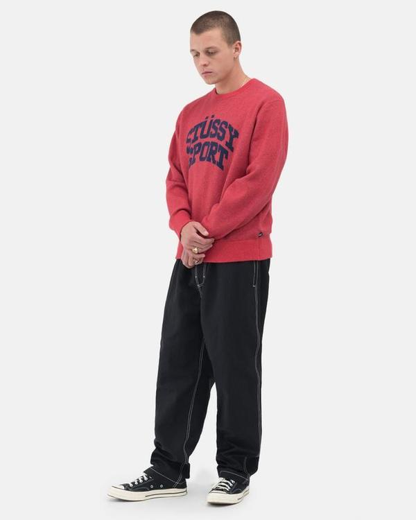 Stussy Sport Sweater - Red | Garmentory