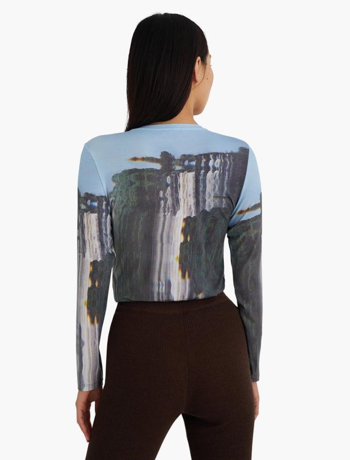 Paloma Wool Victoria Top - Scanned Waterfall Print | Garmentory