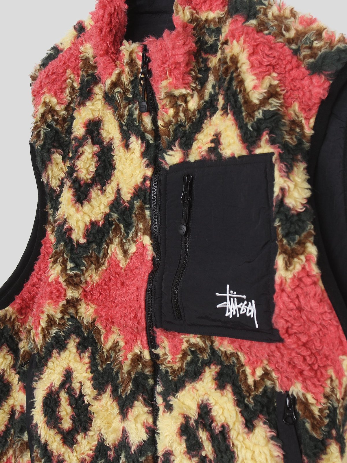 トップス stussy fillmore sherpa vest Vest Stüssy Fillmore Sherpa Vest | Freshlabels.com