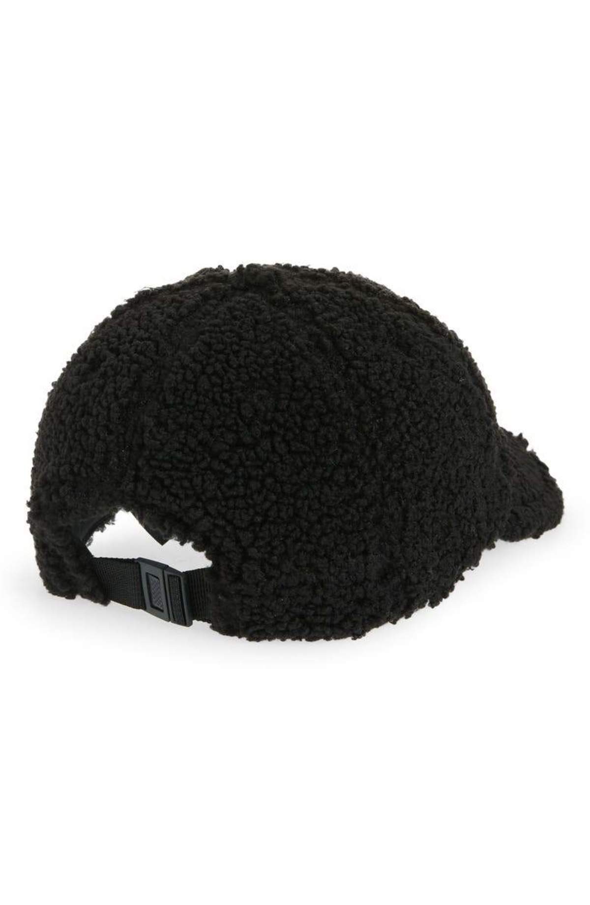 Rag & Bone Addison Baseball Cap in Black Sherpa | Garmentory display picture 3