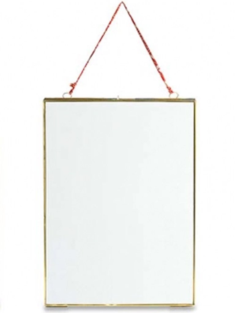 Nkuku Kiko Extra Large Portrait Frame Antique Brass Garmentory