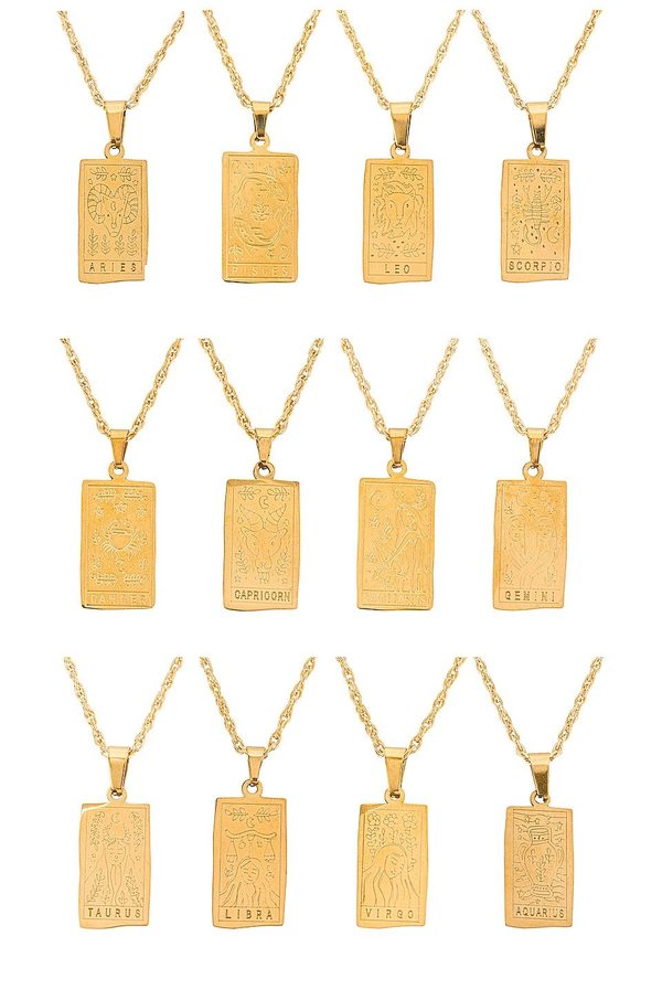 Electric Picks Zodiac Necklace Garmentory