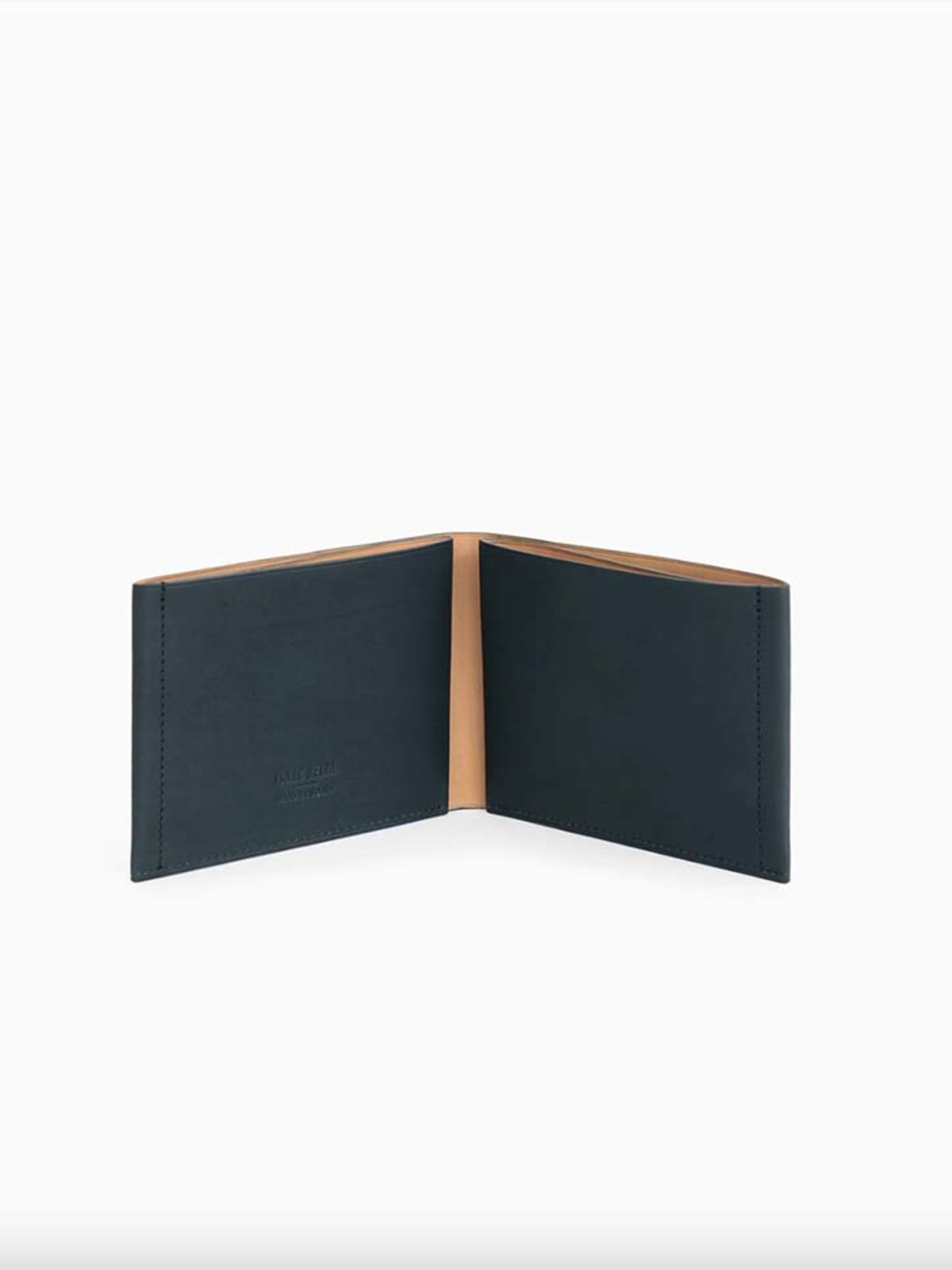 Isaac Reina Une feuille Wallet A, - Navy/Natural | Garmentory