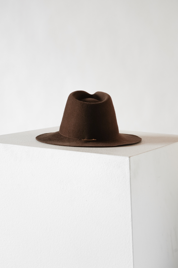 Janessa Leone Kit hat - Oak | Garmentory display picture 3
