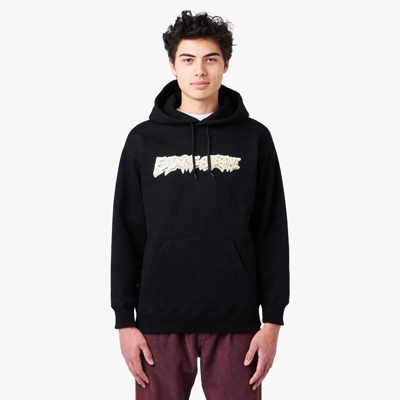 【FUCKING AWESOME】24K Stamp Hoodie Fucking Awesome 24K Stamp Pullover Hoodie / Black | Garmentory