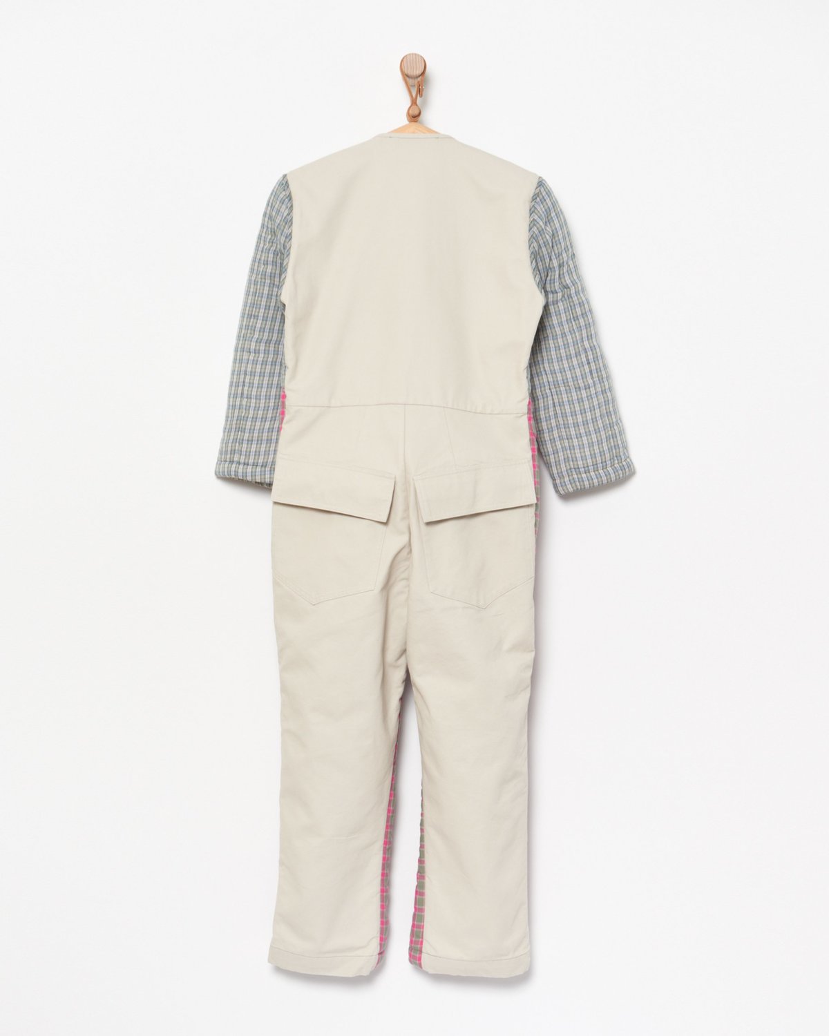 Caron Callahan Ace Jumpsuit - Quilted Plaid | Garmentory