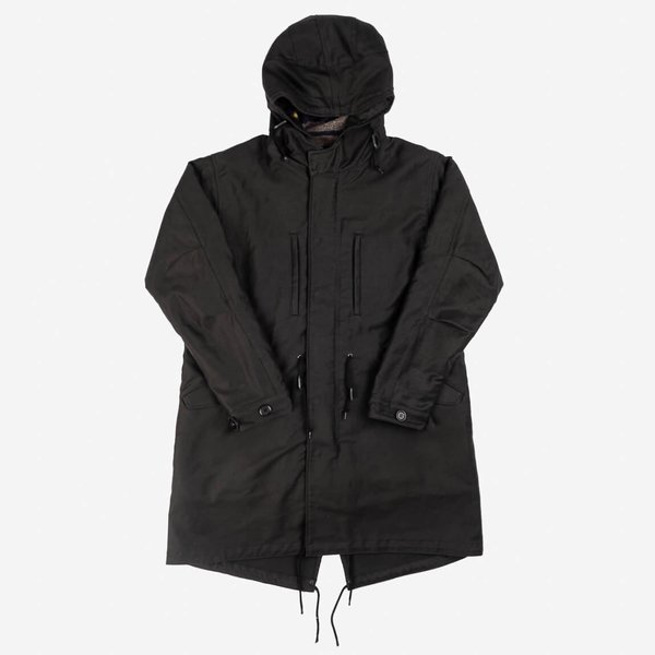 Iron Heart Whipcord M-51 Type Field Coat - Black | Garmentory