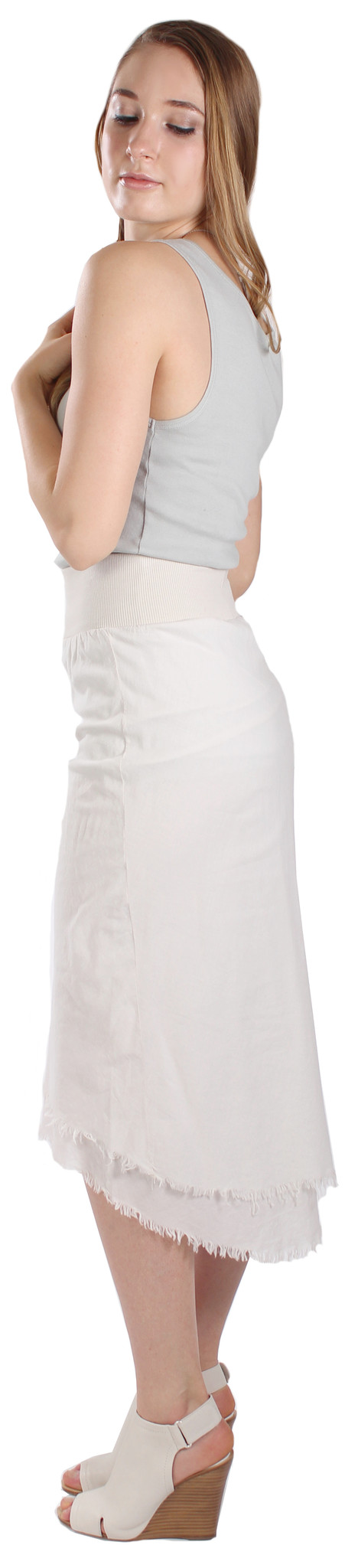 Sirenuse Skirt in Oyster Sirenuse Skirt in Oyster