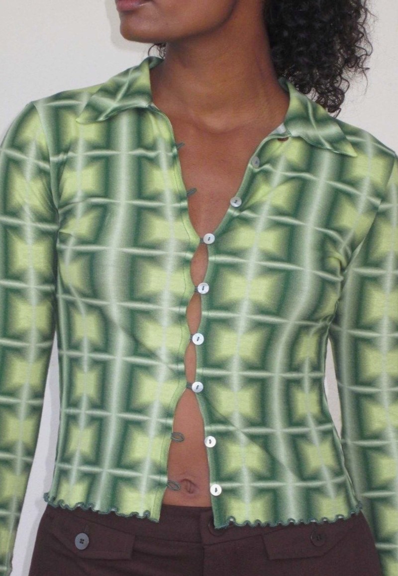 Paloma Wool Base Top - forest green | Garmentory