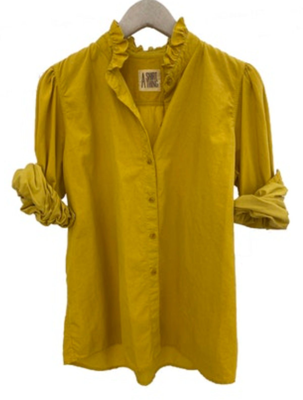 a shirt thing Peggy Shirt - Mustard - Image 1 of 2