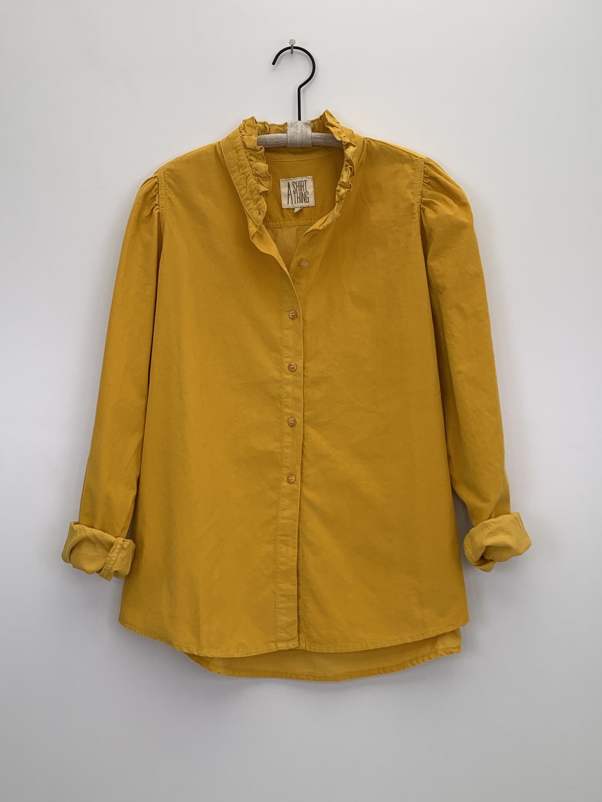a shirt thing Peggy Shirt - Mustard - Image 2 of 2