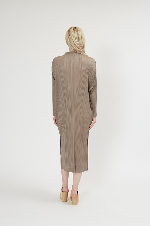 Issey Miyake Pleats Please Monthly Colors Dress - Gold | Garmentory