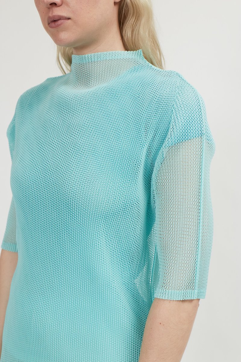 PLEATS PLEASE issey miyakeミントグリーン ストール MELLOW PLEATS – ISSEY MIYAKE ONLINE STORE