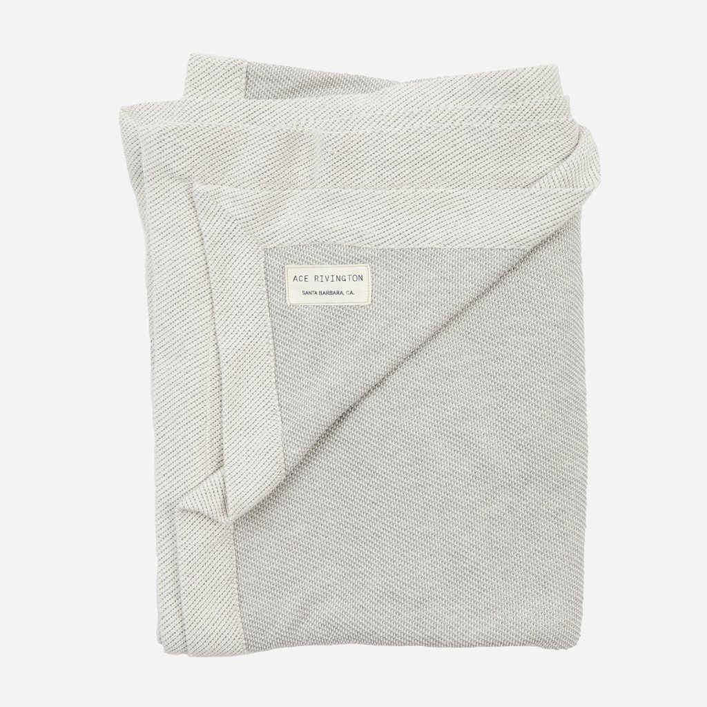 Ace Rivington Homespun French Terry Blanket Oatmeal Garmentory