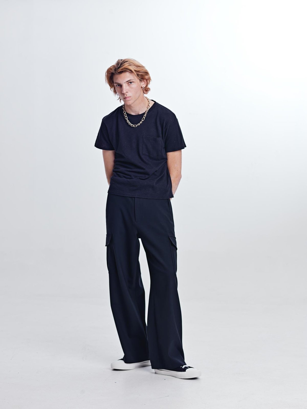 パンツ second layer disaster trousers SECOND-LAYER-Virgin-Wool-Cargo