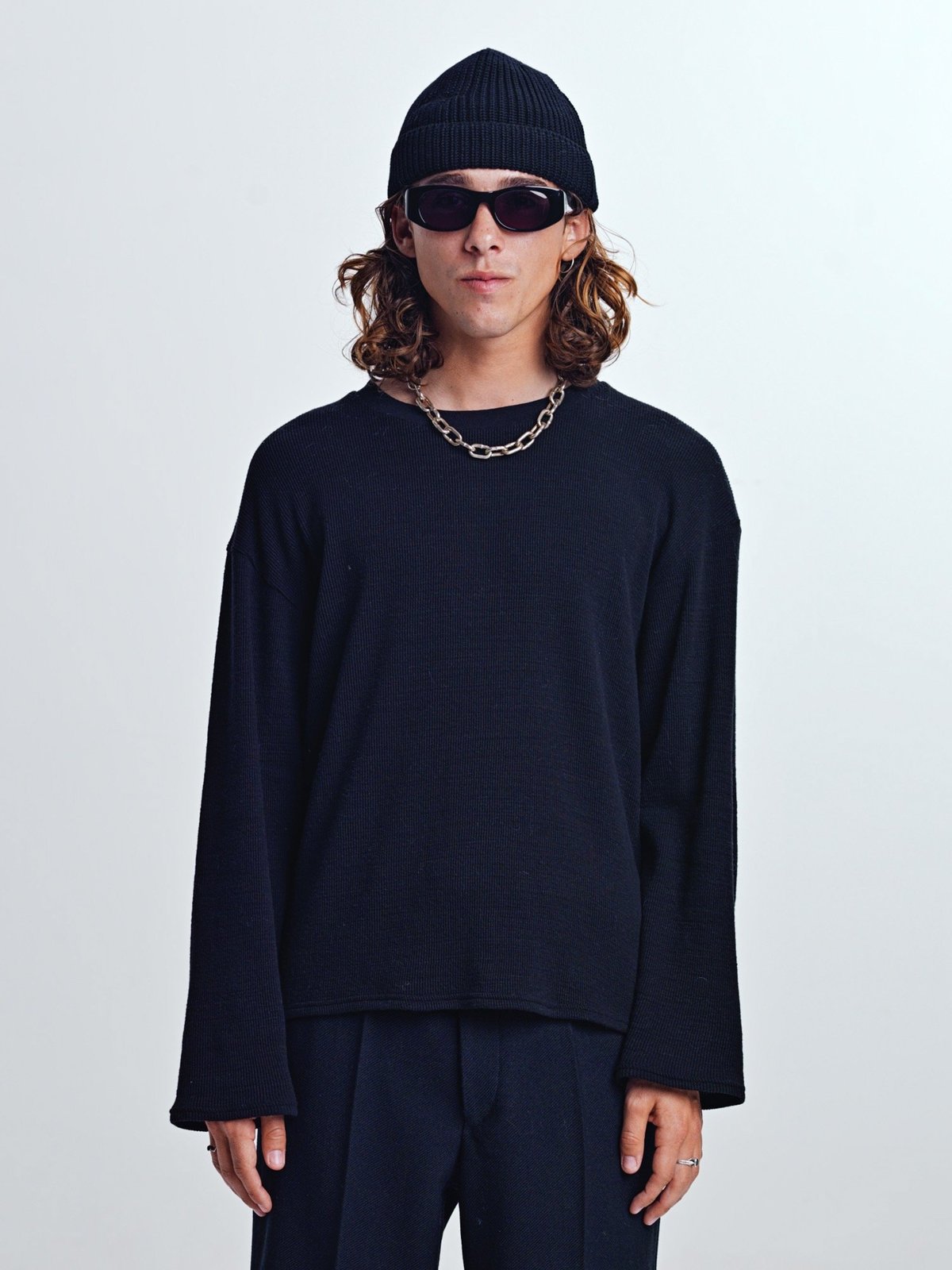 SECOND/LAYER L/S Type II Vertical Thermal - Black | Garmentory