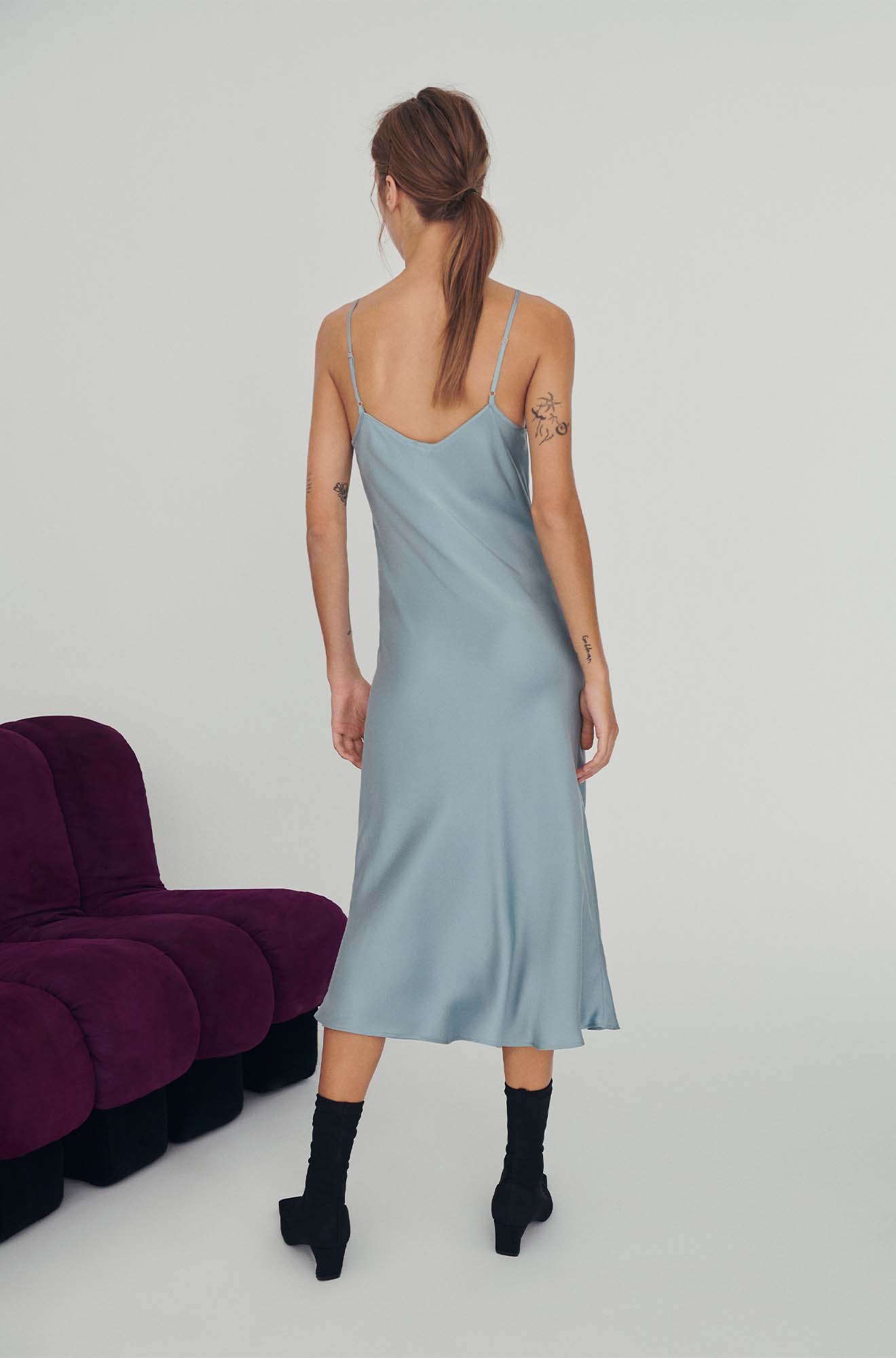 Silk Laundry 90s Slip Dress Oasis Garmentory