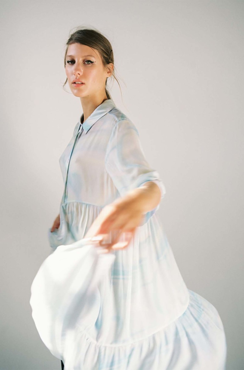 sachin and babi light blue dress Embroidery Sequin Sheer V-neckline Chiffon A-line Long Dress  Glow & Style