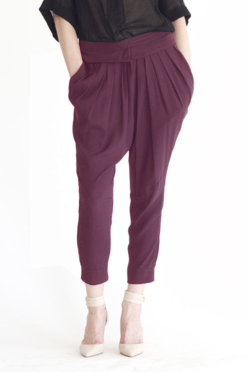 Heidi Merrick Reel Pant (Oxblood) Heidi Merrick Reel Pant (Oxblood)