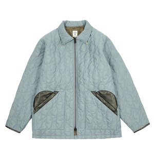 South2 West8 DEER HORN QUILTED JACKET - SAX BLUE | Garmentory
