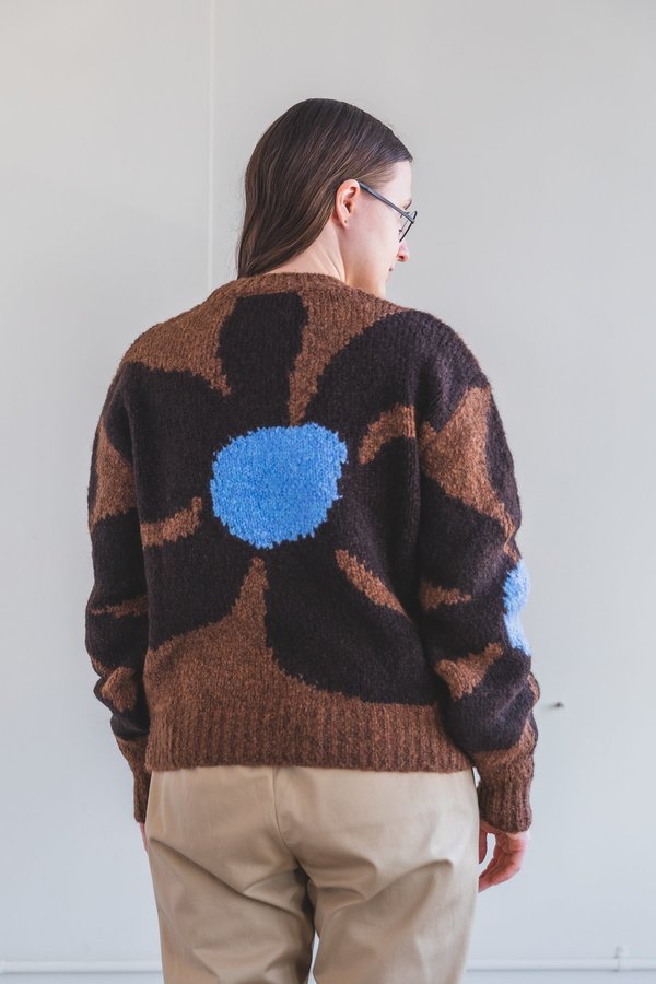 Paloma Wool HANA SWEATER - DARK BROWN | Garmentory