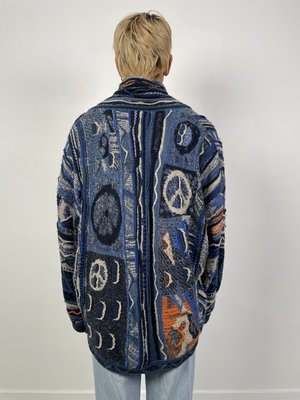 Kapital 7G Knit Boro Gaudy Cardigan | Garmentory