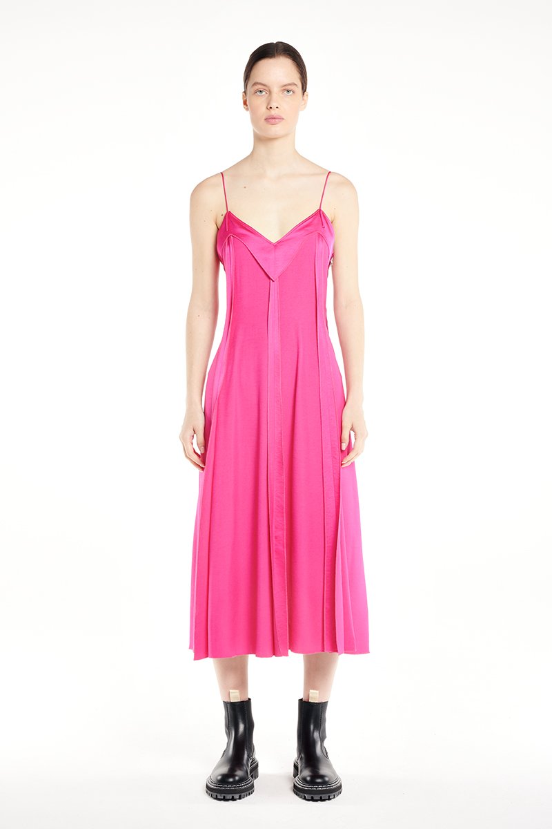 ワンピース MM6 SILK SLIP DRESS MM6 MAISON MARGIELA | 2-Way Silk Maxi Slip Dress | Women